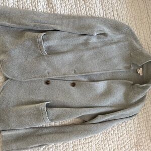 J. Crew Light Gray Knit Sweater